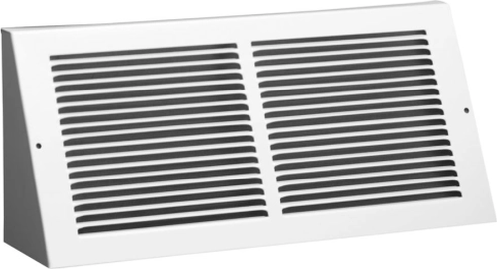 Steel Baseboard Register, Multi-Shutter Damper