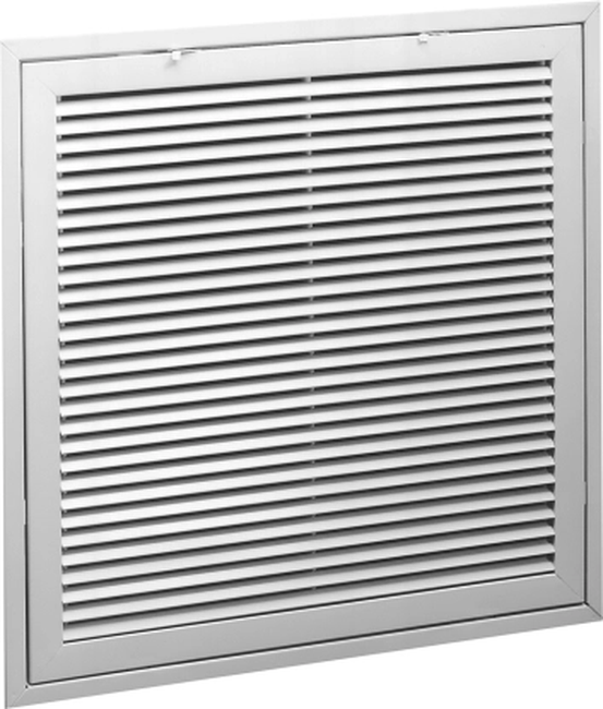 Steel Lanced Return Air Filter Grille, 1/2in. Fin S...
