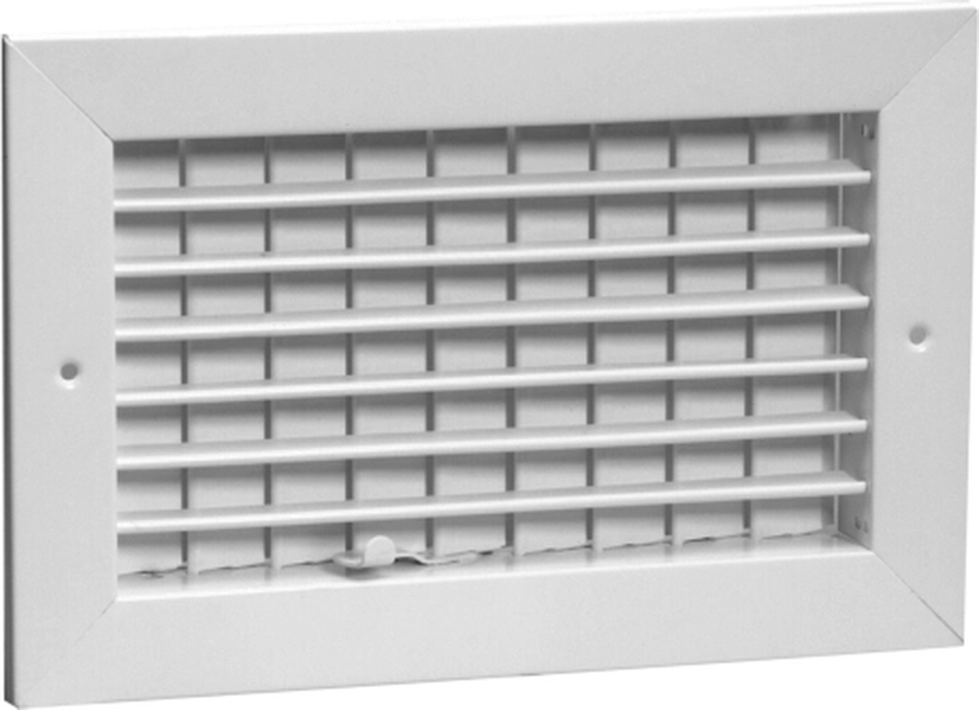 Stamped Faced Opposed Blade Damper Registers