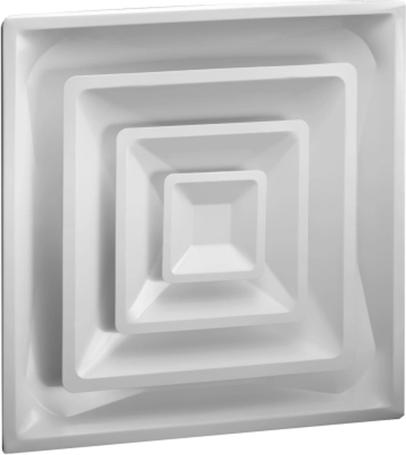 Steel 4-way Diffuser for 1ft. x 1ft. T-bar Ceiling,...