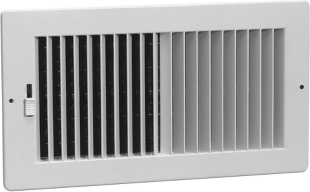 Aluminum Double Deflection Register, No damper