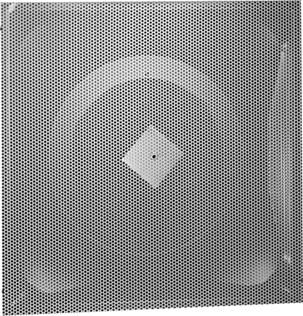 Steel Perforated Supply Diffuser with Adjustable Fa...