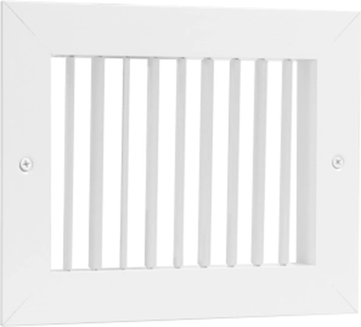 Aluminum Register, Adj Vertical Blades with OBD damper